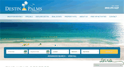 Desktop Screenshot of destin-palms.com